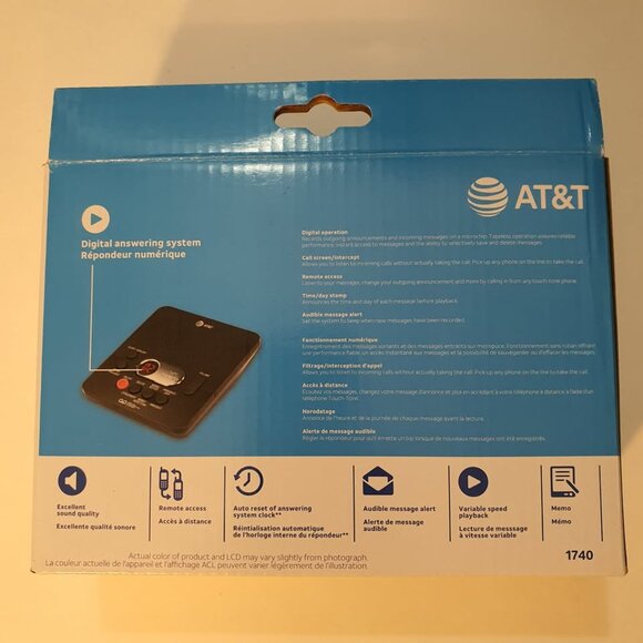 AT&T Digital Answering System 60 Min Recording - 1704 - Picture 5 of 6